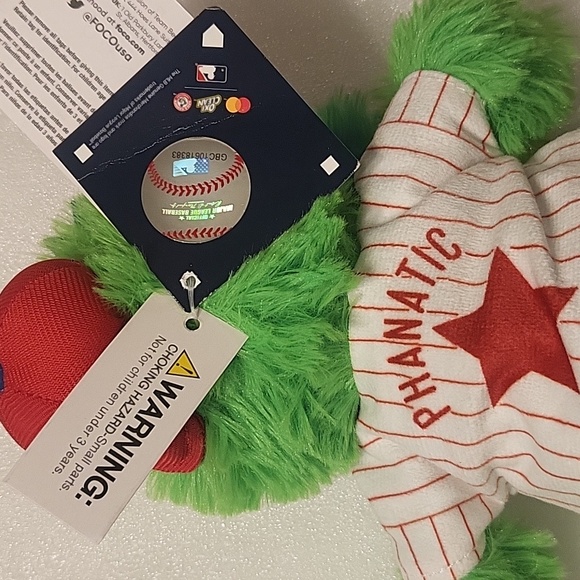 NWT Philadelphia Phillies Phanatic Small Plush Mascot MLB Baseball Sports Gifts - Picture 11 of 11